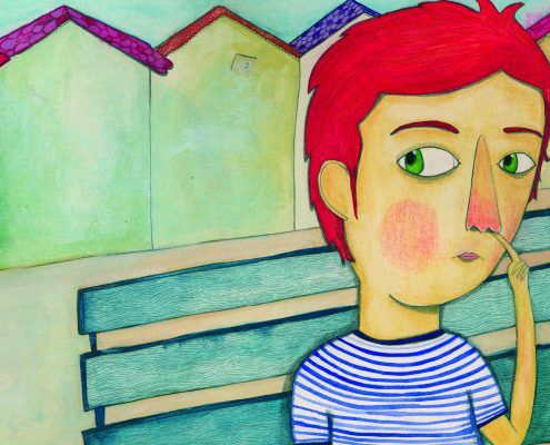 L'amic: està avorrit